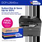 Brother DCP-L2640DW Compact Monochrome Laser Multifunction Printer, , large