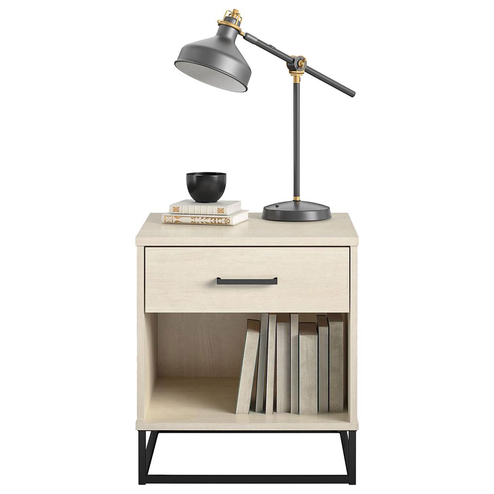DHP Kelly 1 Drawer Nightstand in Bay Oak, , large