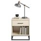 DHP Kelly 1 Drawer Nightstand in Bay Oak, , large