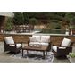 Ashley Paradise Trail Loveseat in Medium Brown, , large