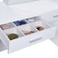 Coaster Bunbury Makeup Vanity Table Set in White, , large