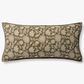 Loloi 12" x 27" Lumbar Throw Pillow in Green and Multicolor, , large