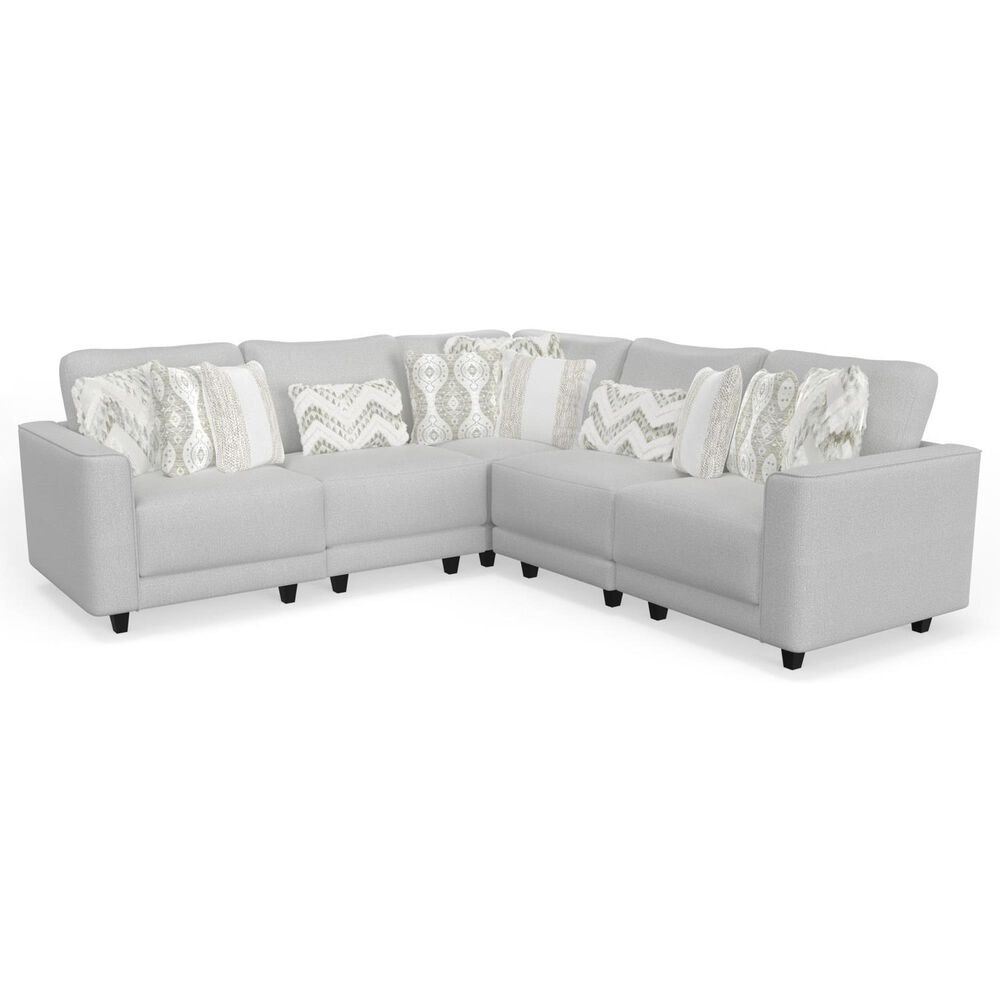 Henderson Breckenridge 5-Piece Stationary Sectional in Hailey Exru, , large