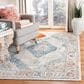 Safavieh Aria ARA116A 4" x 6" Blue and Ivory Area Rug, , large