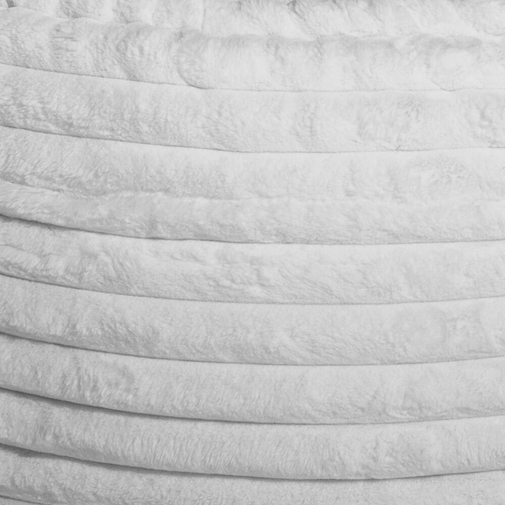 Jaxx Saxx 4&#39; Plush Bean Bag Chair in Grey, , large