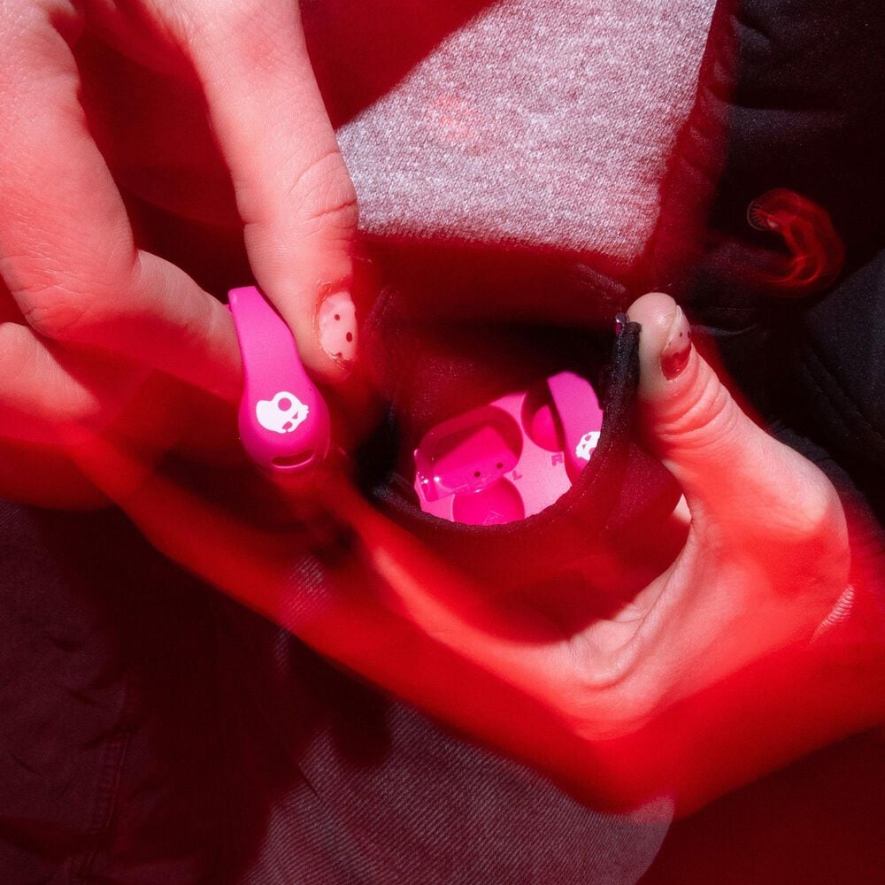 Skullcandy Push 720 Open-Ear True Wireless Earbuds in Pink, , large
