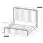 Fallridge Mezquite King Bed with Two Nightstands in Black Natural Grain, , large