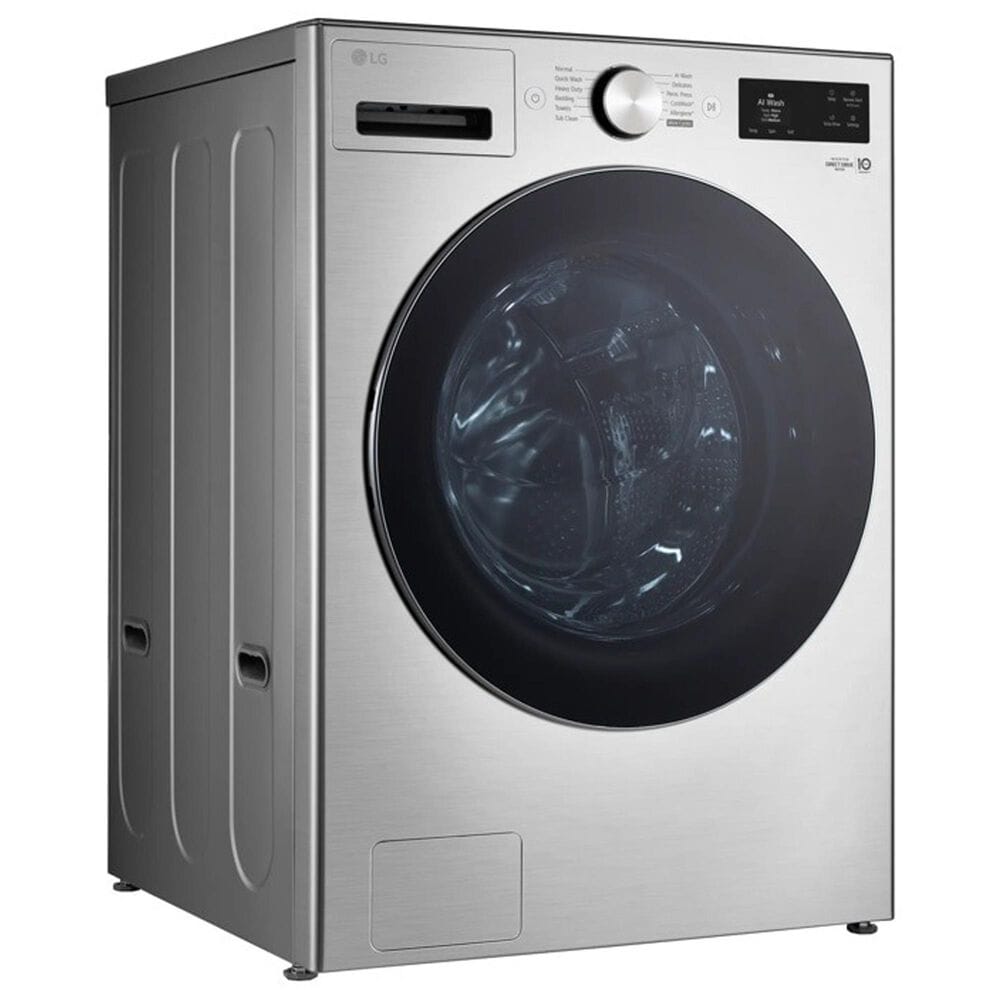 LG 5 Cu. Ft. Smart Front Load Washer and 7.4 Cu. Ft. Electric Dryer Laundry Pair in Graphite Steel, , large