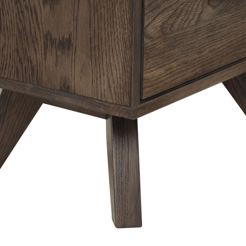 Blue River Astoria 2-Drawer Nightstand in Dark Brown, , large