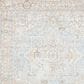 Safavieh Aria 6"7" Round Aqua and Beige Area Rug, , large