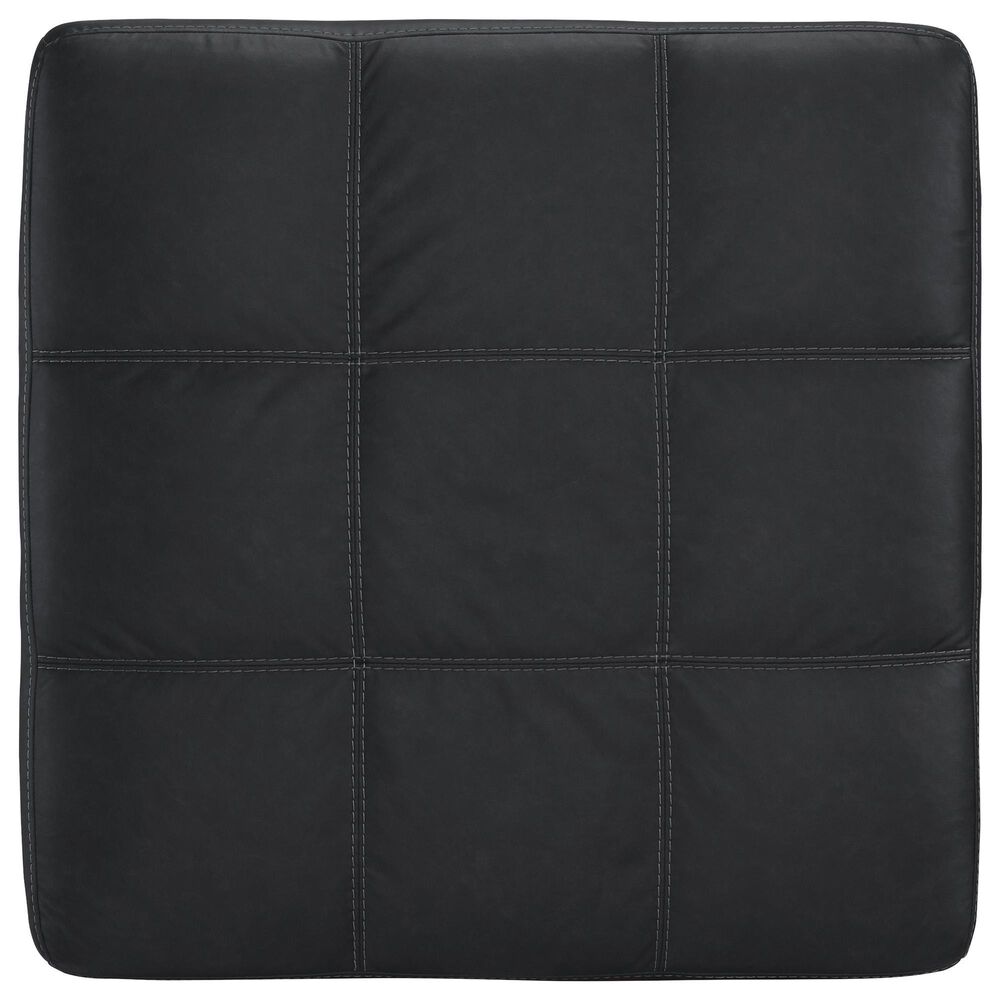 Ashley Barlin Mills Oversized Accent Ottoman in Carbon, , large