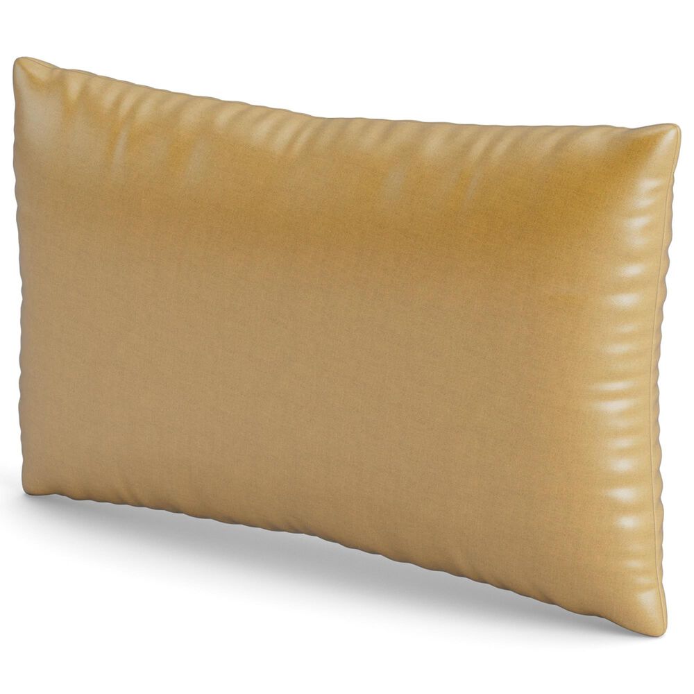 Ann Gish Duchess 18&quot; x 12&quot; Lumbar Throw Pillow in Antique Gold, , large