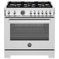 Bertazzoni Professional 5.9 Cu. Ft. Freestanding Gas Range in Stainless Steel, , large