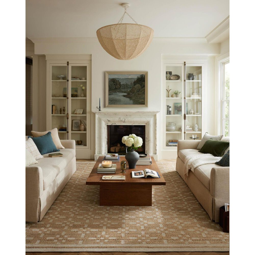 Chris Loves Julia x Loloi Judy 8&#39;6&quot; x 11&#39;6&quot; Natural and Ivory Area Rug, , large