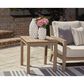 Ashley Hallow Creek Outdoor End Table in Driftwood, , large