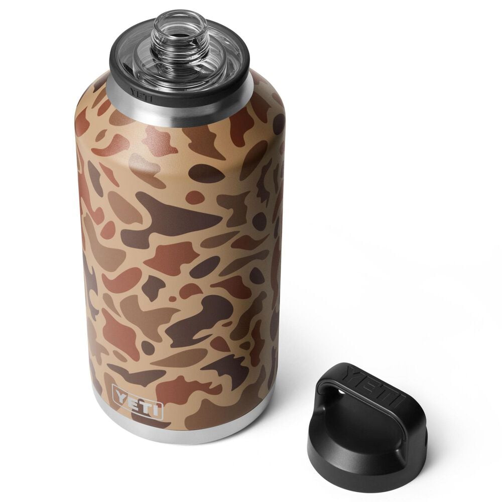 YETI Rambler 64 Oz Water Bottle with Chug Cap in Wetlands Camo, , large