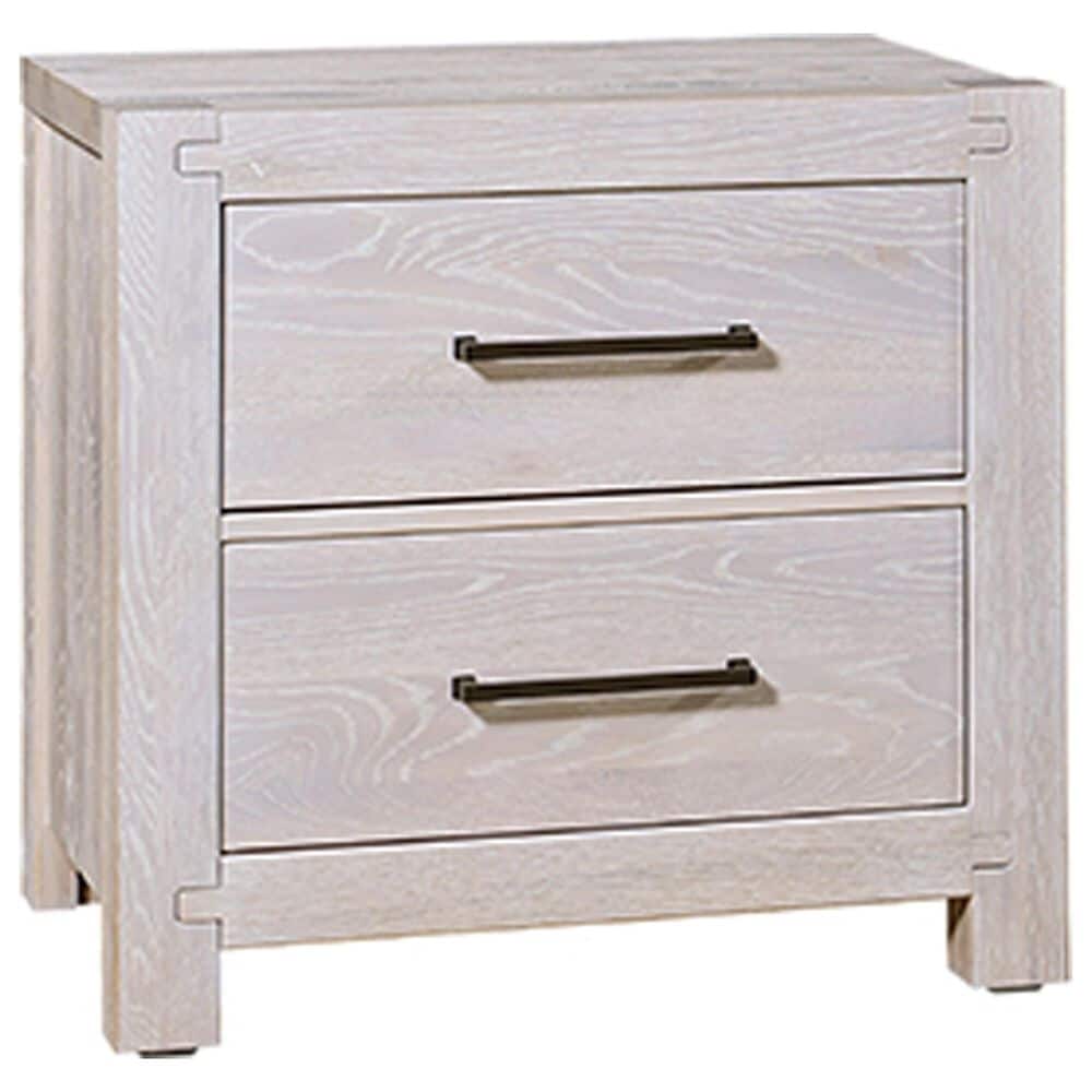Viceray Collections Joinery 5-Piece Queen Bedroom Set in Washed White Oak, , large