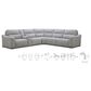 Interlochen 6-Piece Leather Reclining Sectional with Power Headrests, , large