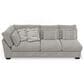 Henderson Brighton 3-Piece U-Shaped Sectional with Right Racing Chaise in Wheat, , large