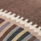 Surya Blanche 20" Square Throw Pillow in Charcoal, Dark Brown, Gray, Medium Brown and Oatmeal, , large