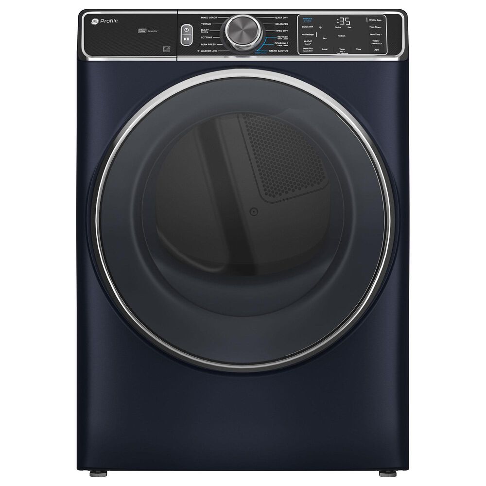 GE Profile 7.8 Cu. Ft. Smart Front Load Gas Dryer in Sapphire Blue, , large