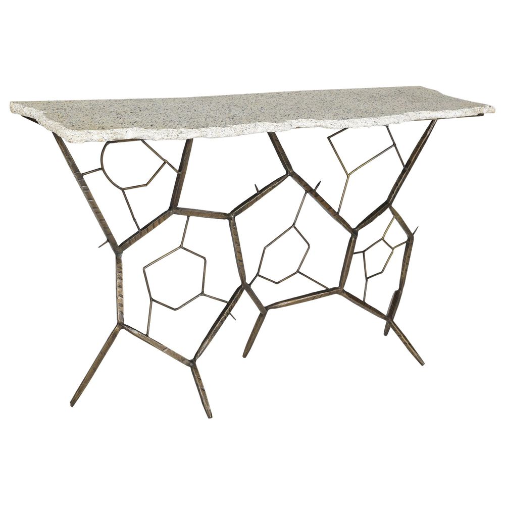 Moe's Home Collection Positano Console Table in White, , large