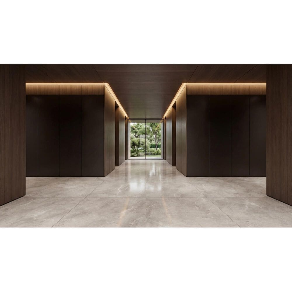 Emser Savino Argent 24" x 47" Matte Porcelain Tile, , large