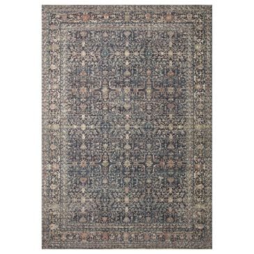 Loloi Bradbury 6"3" x 9" Midnight and Multicolor Area Rug, , large