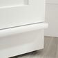 Sauder Homeplus 5-Shelf Corner Storage Cabinet in Soft White, , large