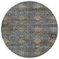 Dalyn Rug Company Aristo AR1 Navy 8" Round Area Rug, , large