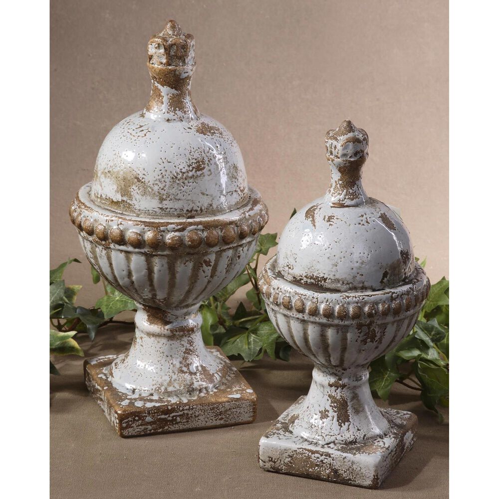 Uttermost Sini Finials (Set of 2), , large