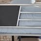 Ashley Dinsmore Twin over Twin Bunk Bed with Ladder in Black/Gray, , large