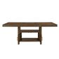 Steve Silver Garland 1-Leaf Dining Table in Toffee - Table Only, , large