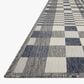 Loloi II Rainier 3"11" x 5"11" Ivory and Denim Indoor/Outdoor Area Performance Rug, , large