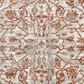 Amer Rugs Alpine 7"10" Round Orange and Gray Area Rug, , large