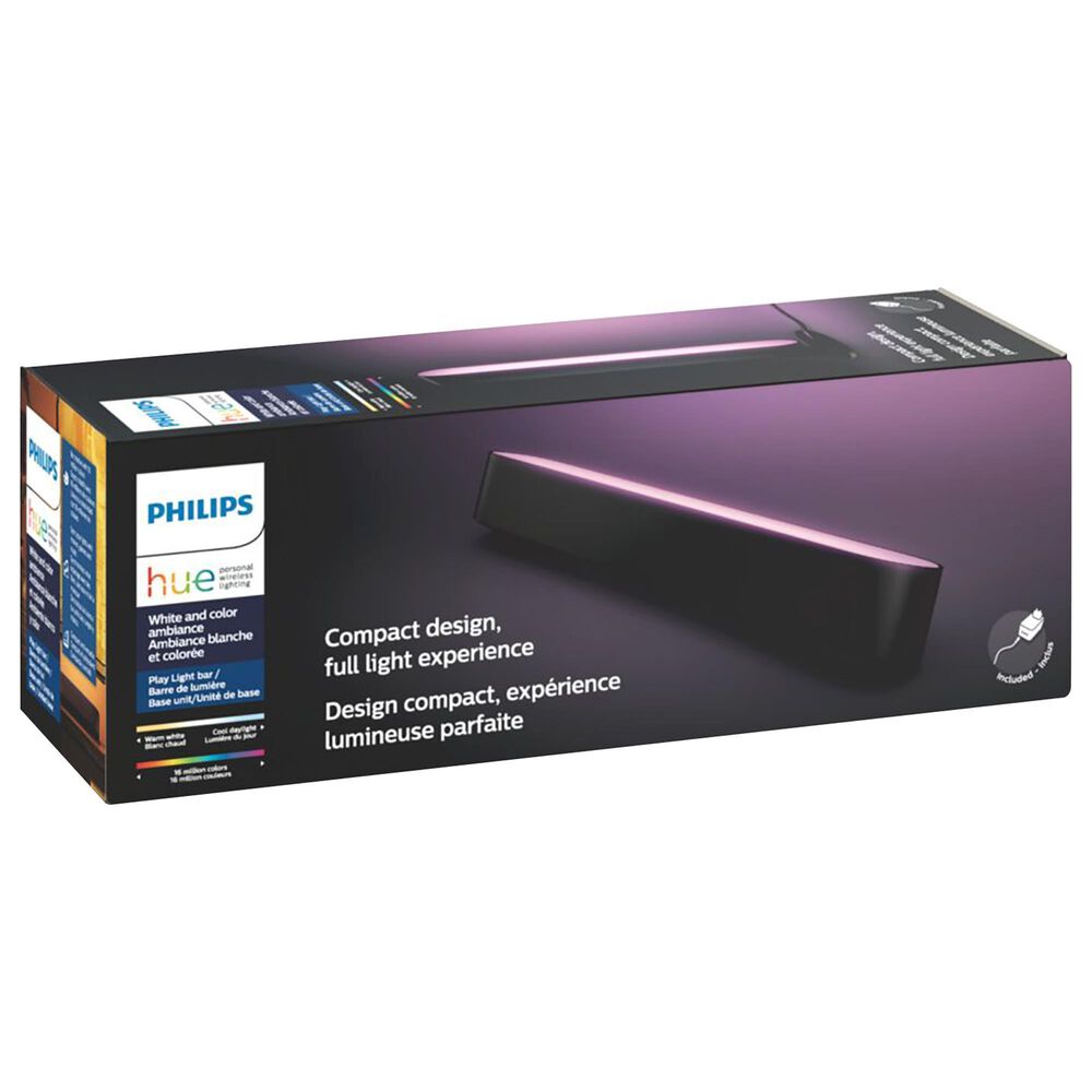 Hue Single Pack Play Light Bar Black