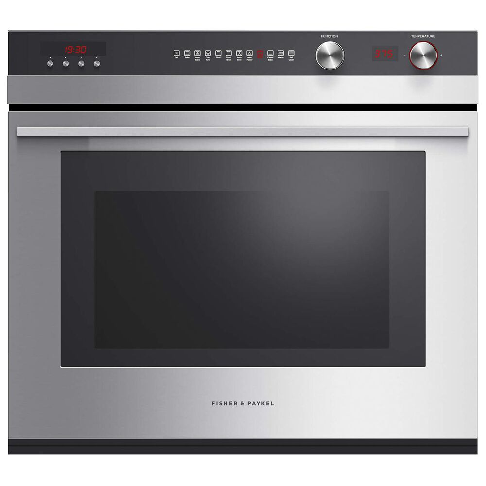 Fisher and Paykel 30" Built-in Single Wall Oven in Stainless Steel, , large
