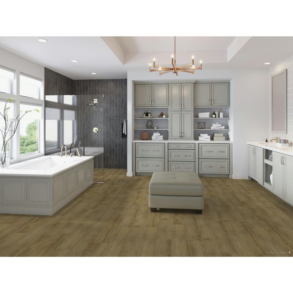 Fuzion SmartDrop Elite 7 Flagstone 7&quot; x 48&quot; Luxury Vinyl Plank, , large