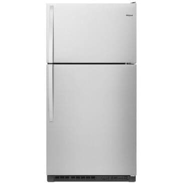 Whirlpool 20.5 Cu. Ft. Top Freezer Refrigerator in Fingerprint Resistant Stainless Steel, , large