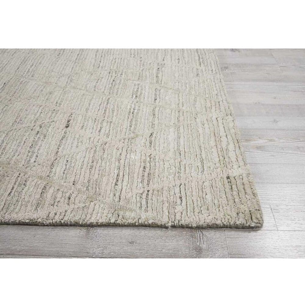 Nourison Ocean OCP02 2&#39;3&quot; x 3&#39; Pearl Area Rug, , large