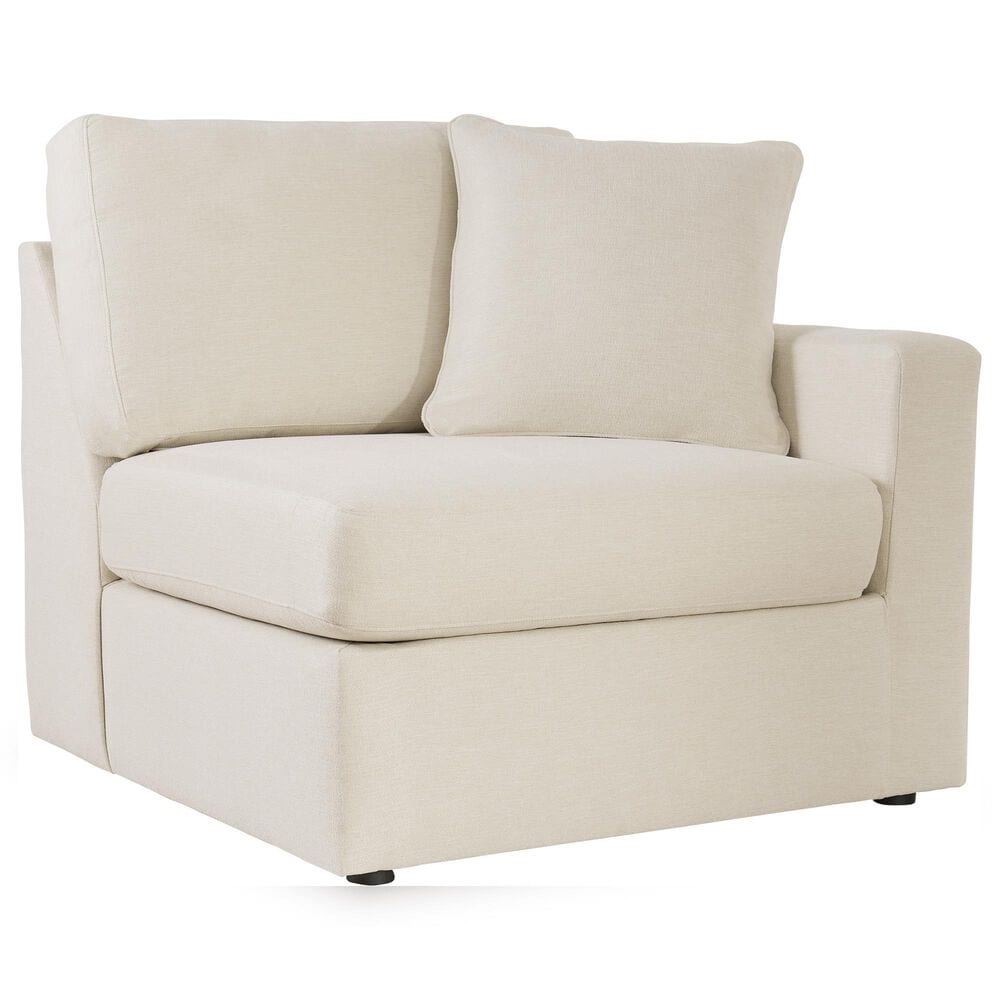 Ashley Modmax 3-Piece Stationary Loveseat with Storage Console in Oyster, , large