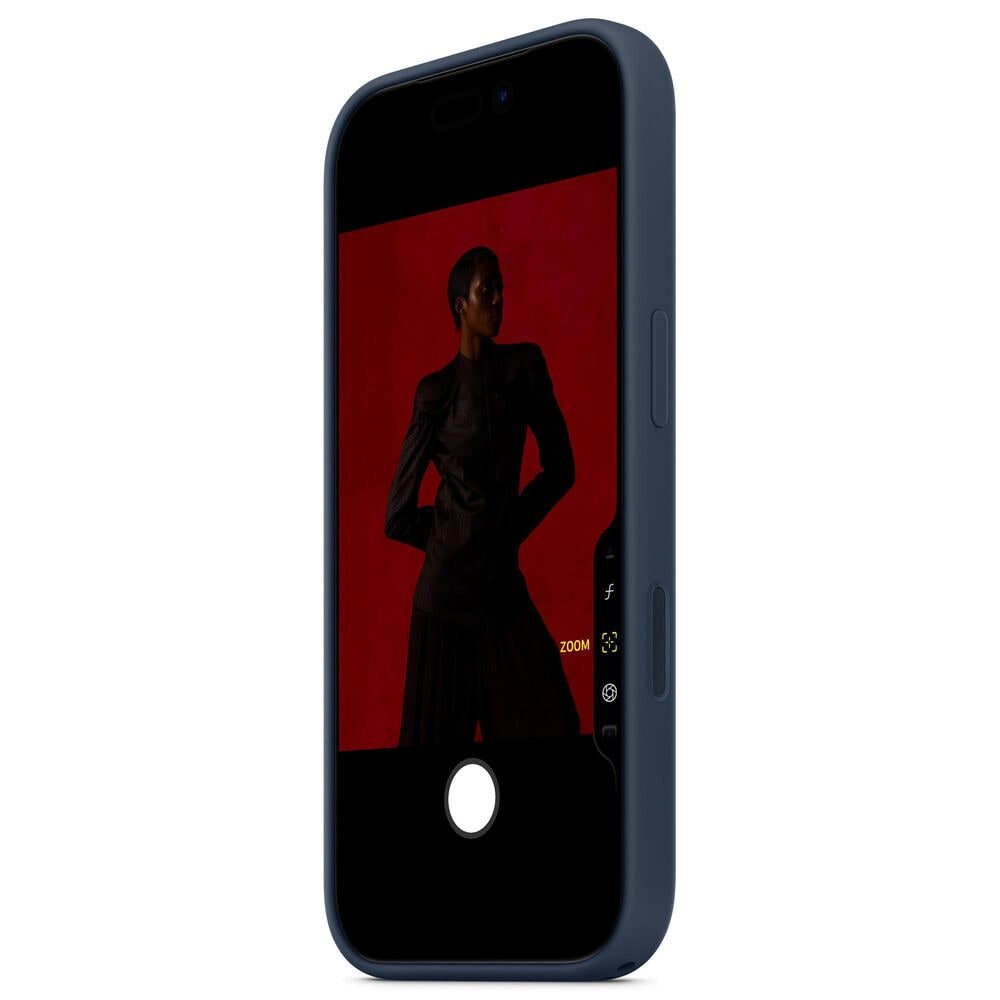 Apple Silicone Case with MagSafe in iPhone 17 Pro in Midnight, , large