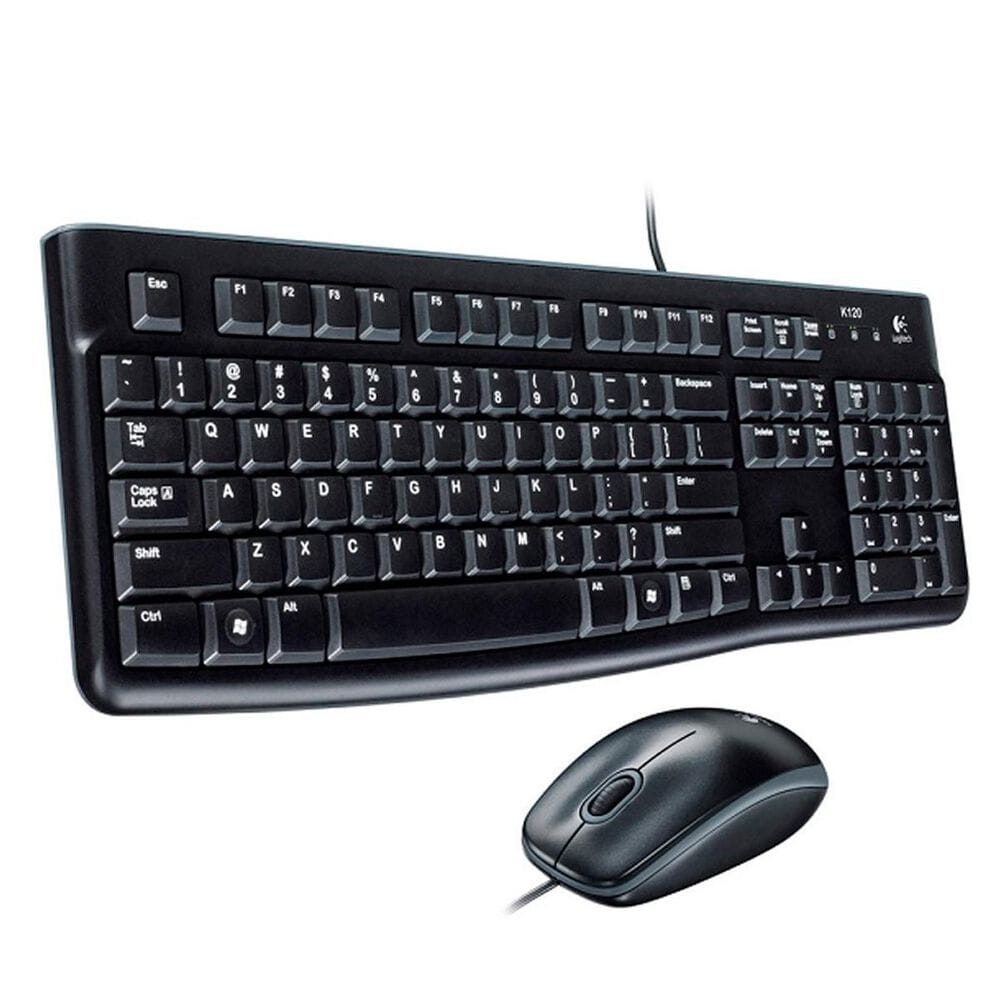 Logitech Desktop MK120 Mouse and keyboard Combo, , large