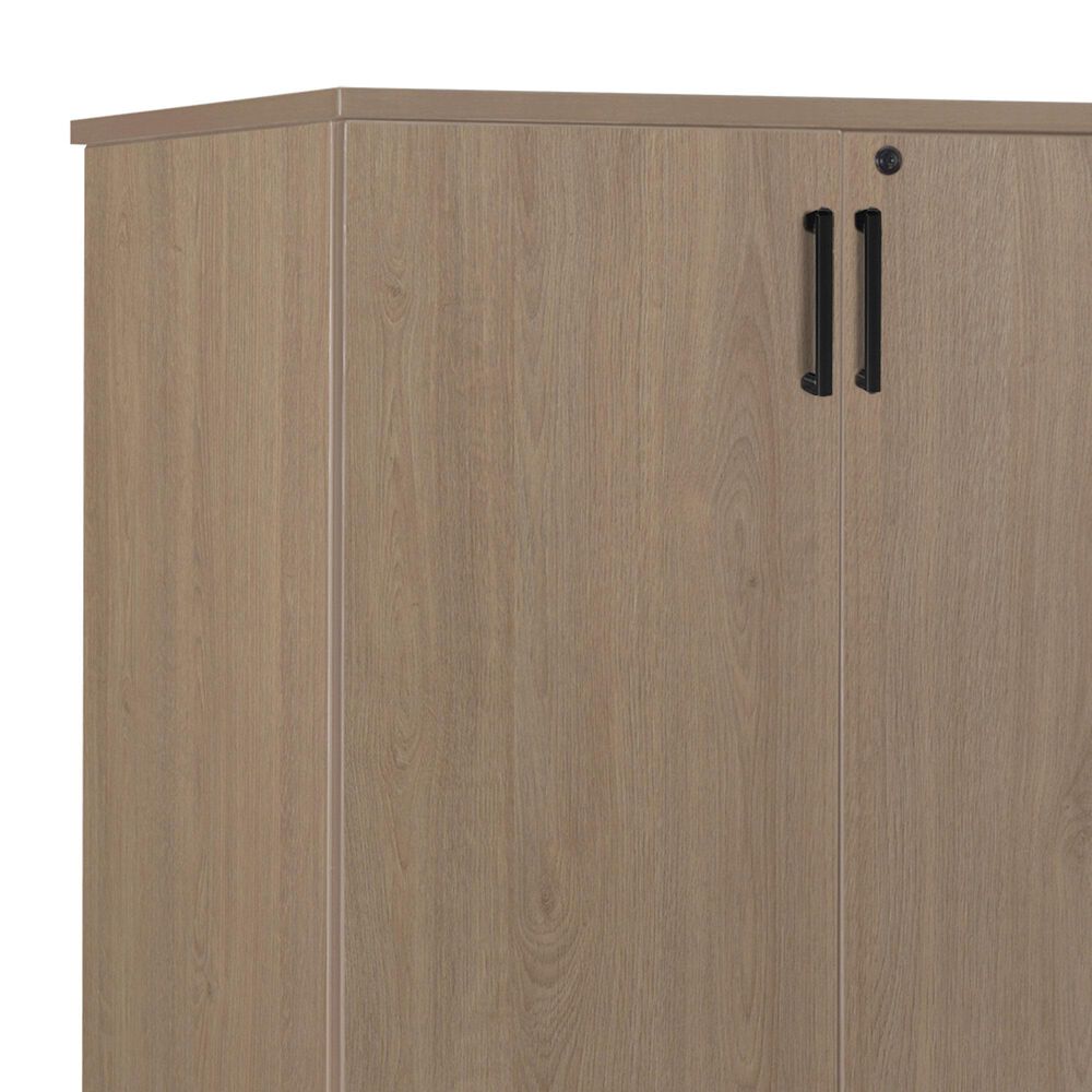 Regency Global Sourcing Legacy 2-Piece Storage Cabinet with 35" Stackable Cabinet in Noble Oak, , large