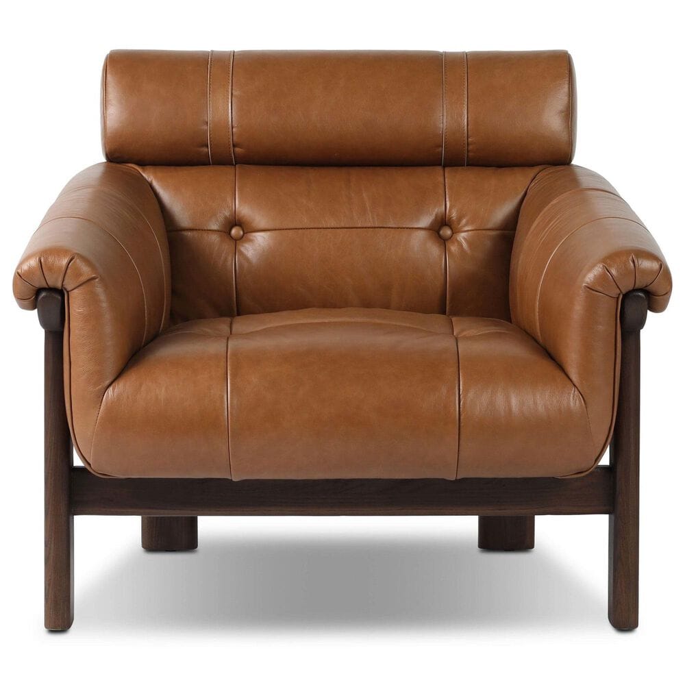 Four Hands Arnold Arm Chair in Sonoma Chestnut, , large