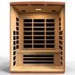 EZlife Elite 3-Person Ultra Low EMF (Under 3MG) FAR Infrared Sauna in Natural Hemlock, , large