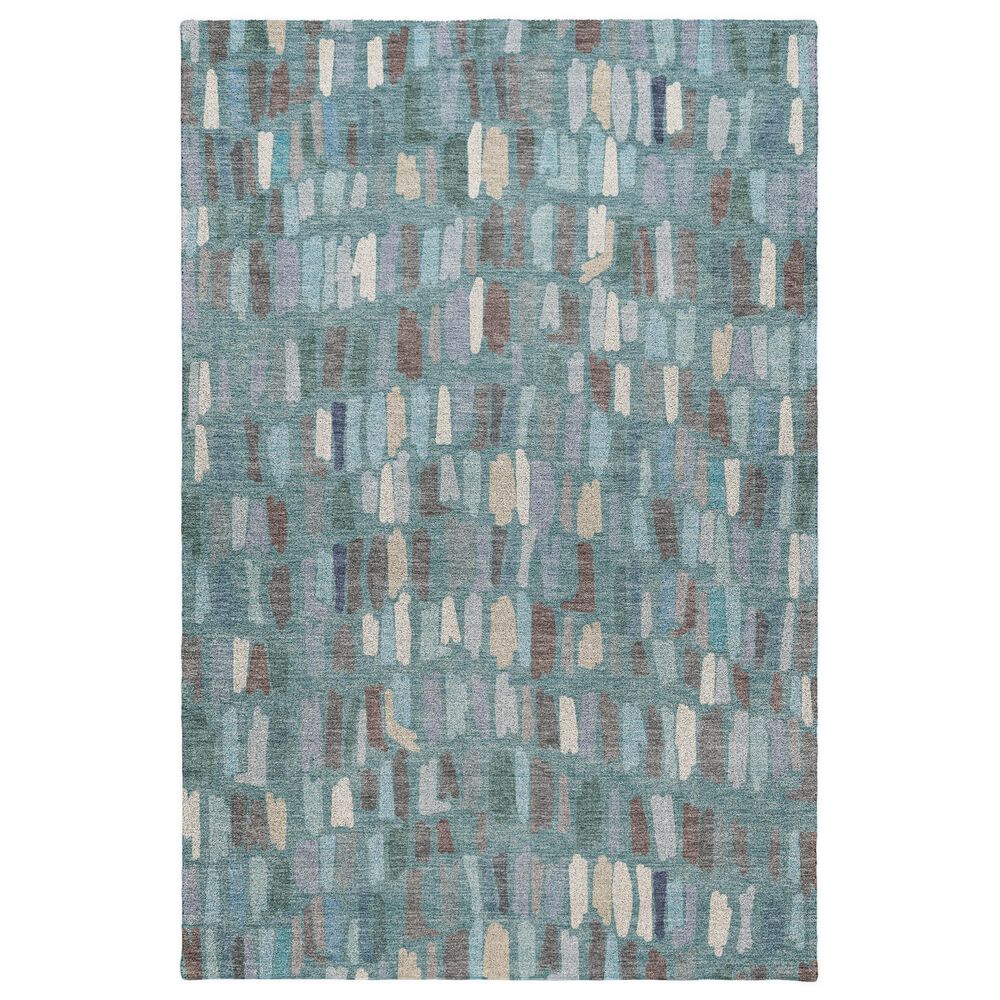 Dalyn Rug Company Kenner KN5 Teal 8" x 10" Area Rug, , large