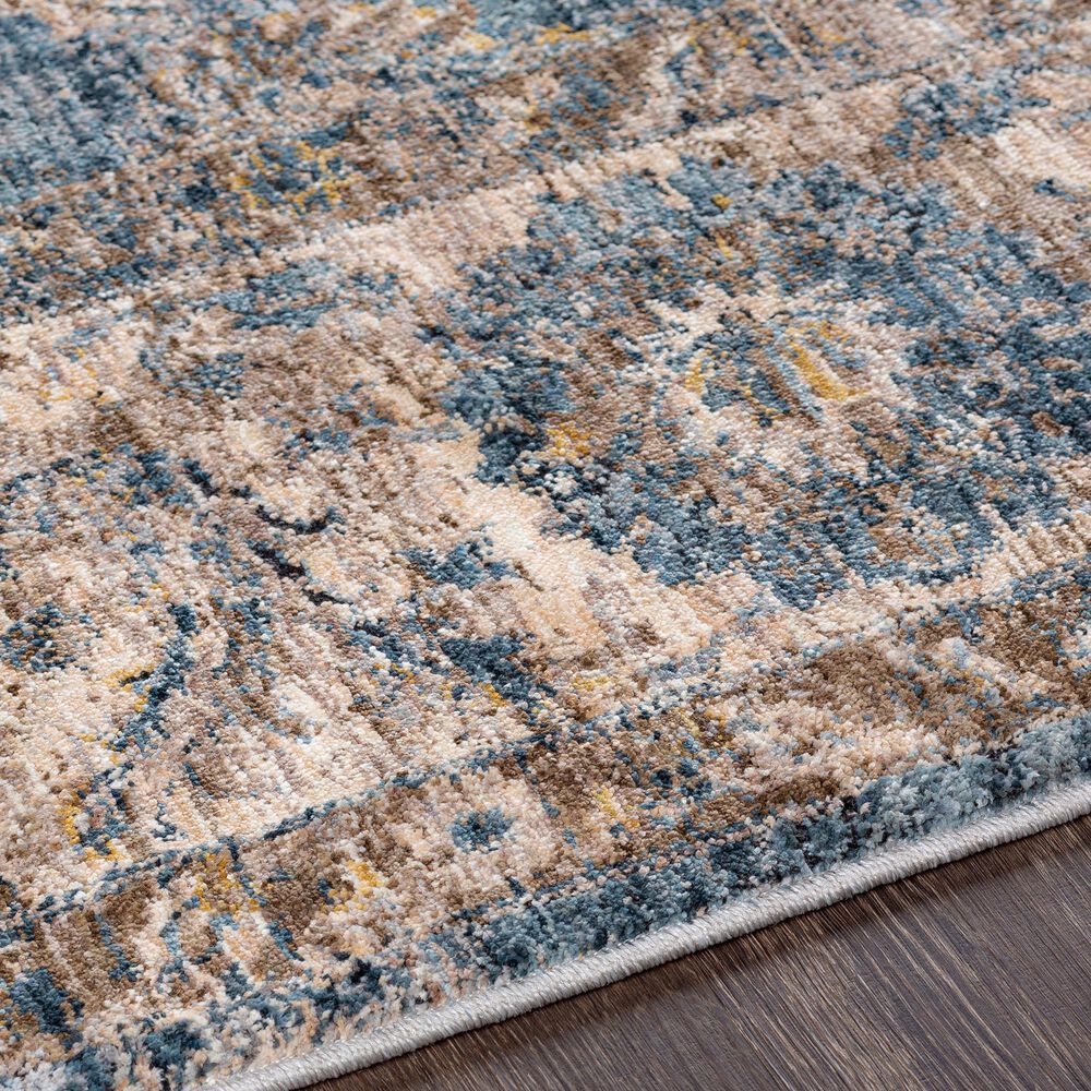 Surya Mirabel 2&#39;7&quot; x 4&#39; Teal, Aqua, Mustard, Gray and Beige Area Rug, , large