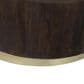 37B Form Coffee Table in Coffee and Brass, , large