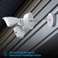 Night Owl Powered Wi-Fi Floodlight Deterrence HD+ Camera with 2-Way Audio - White, , large